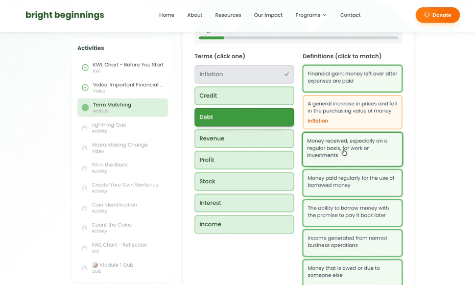 Interactive Activities